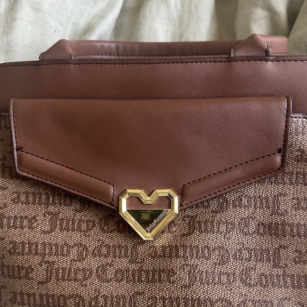 Juicy Couture Brown Crossbody Bag with Gold Accent - Picture 3 of 5